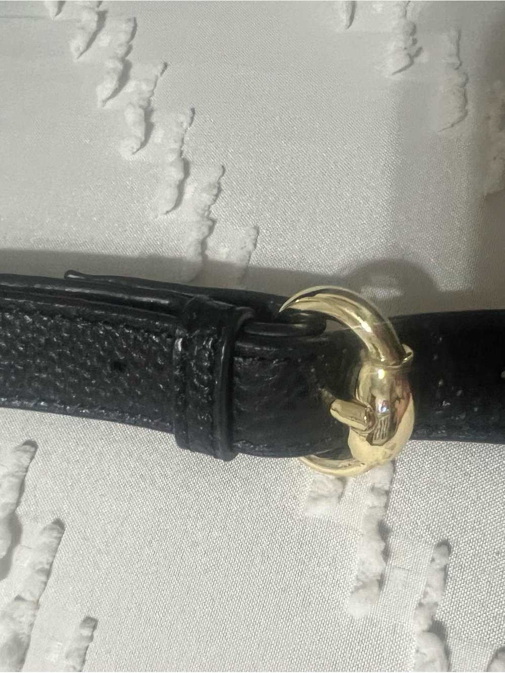 Gucci Black Pebbled Leather Interlocking G Crossbody Bag - Picture 4 of 7